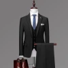2021 Men's all-season high-end business office suits, fashionable casual men's wear, light luxury formal wear consignment details Picture